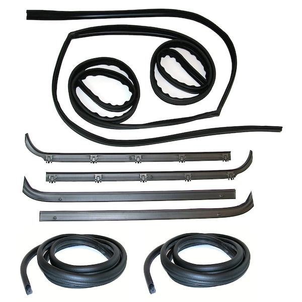 Fairchild Industries Kf1001-8 - 1980-1986 Bronco Weatherstrip Kit KF1001-8 - main